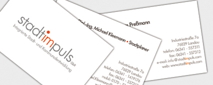 stadtimpuls GbR Visitenkarten ref_print_stadtimpuls